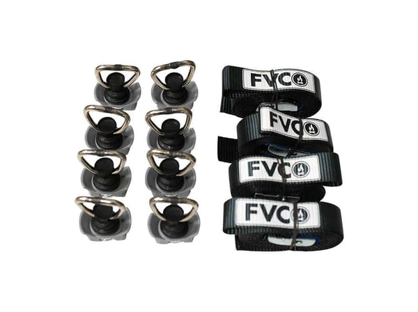 Adventure Van 25mm Cam Straps with L-Track Loops