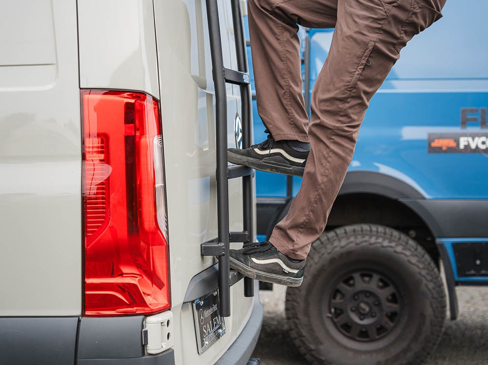 Sprinter Van Rear Ladder