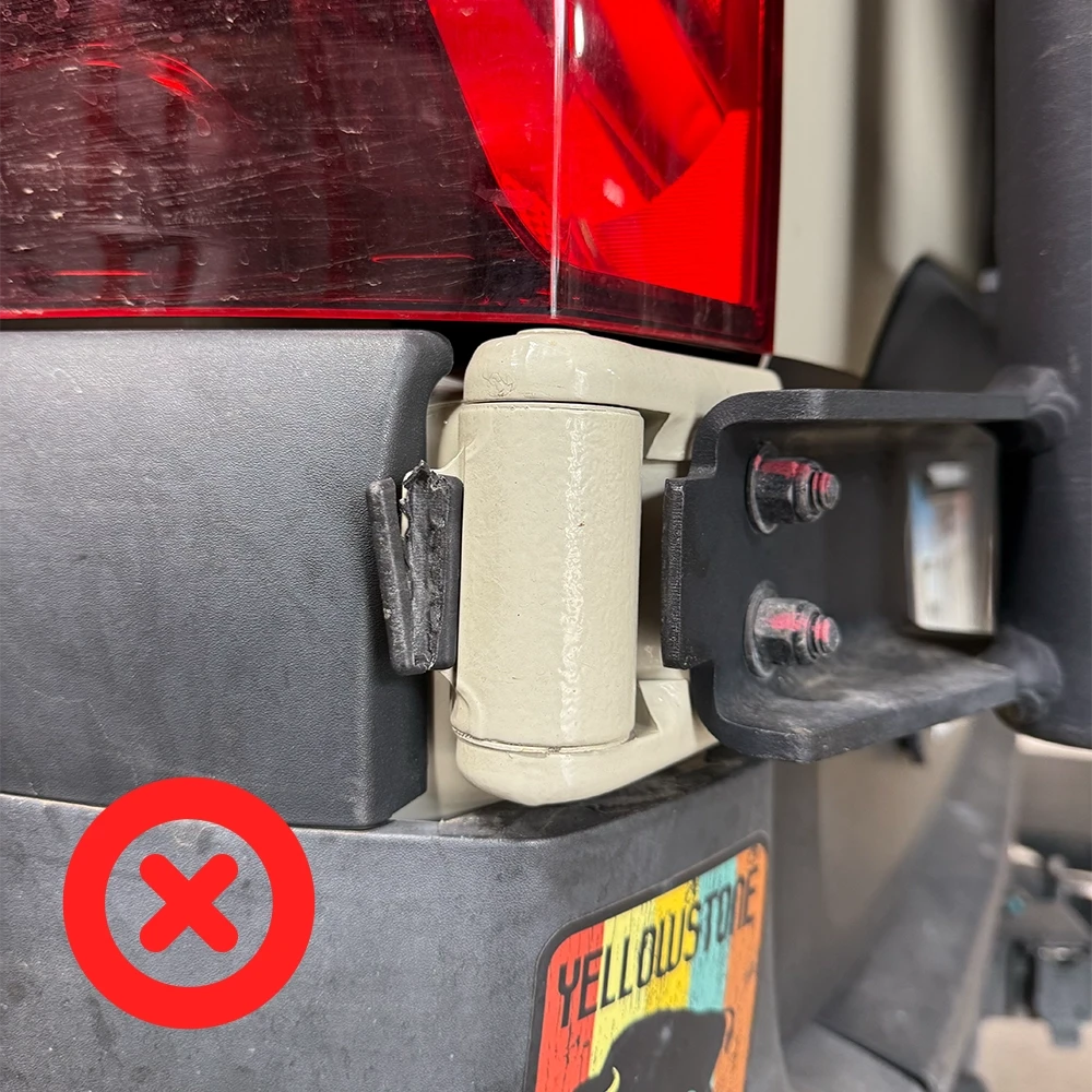 Agile Offroad Limited-Travel Rear Door Stops — Sprinter (2019+)