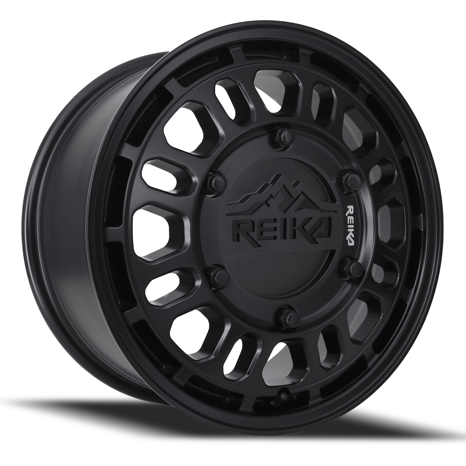 Reika R35V Rambler super single wheel — Satin Black — angle view