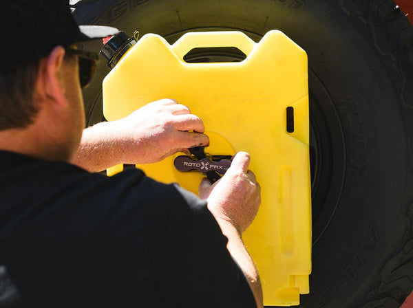 Tire Carrier Rotopax Adapter