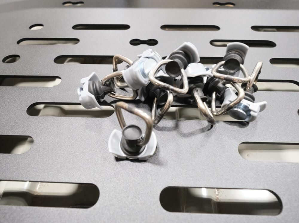 Adventure Van L-Track Anchors with D-Ring Hooks - 10 Pack
