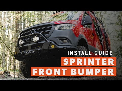 FVC Sprinter Front Bumper installation guide video