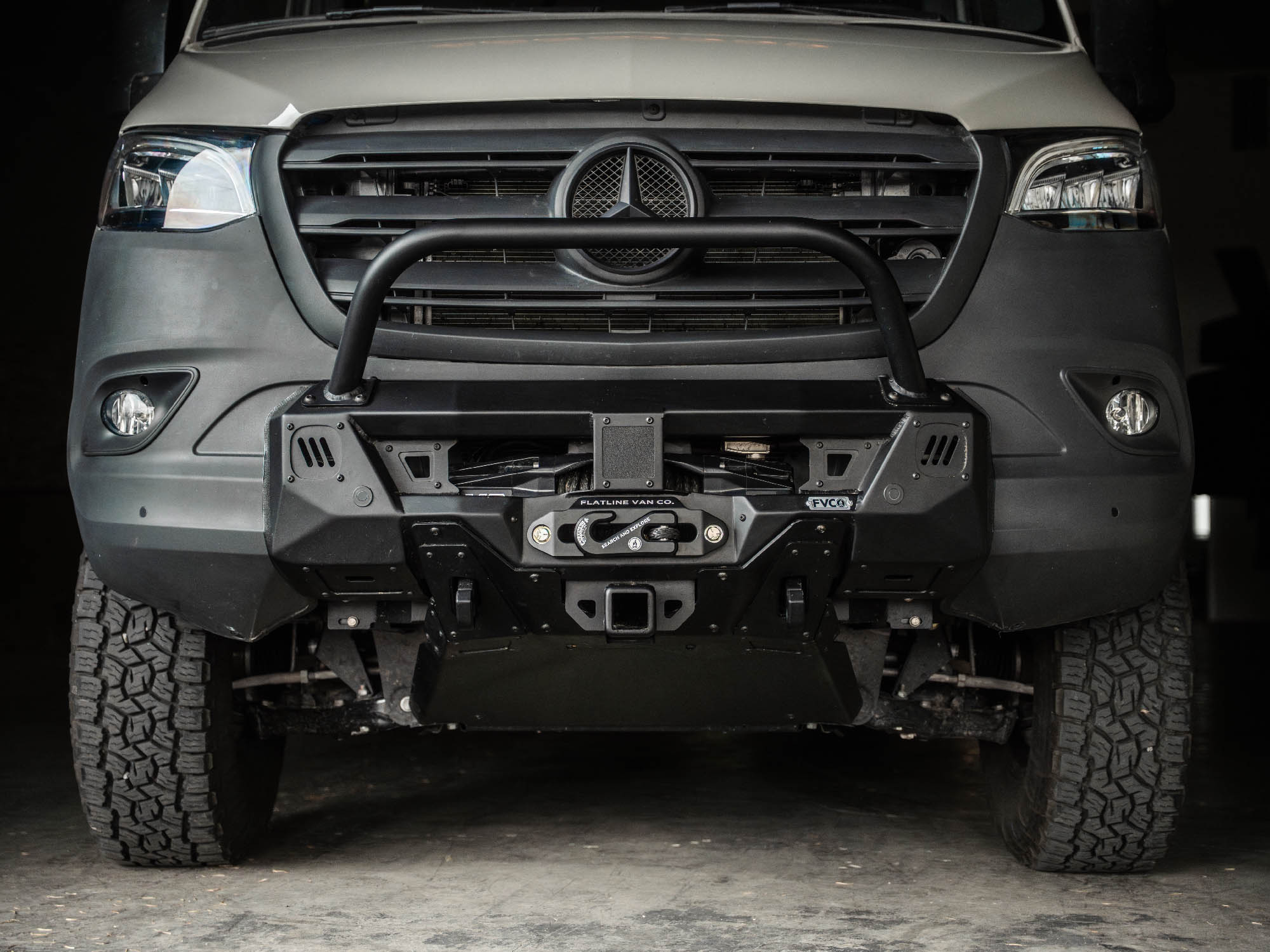 Sprinter Van Front Bumper Hitch Adapter