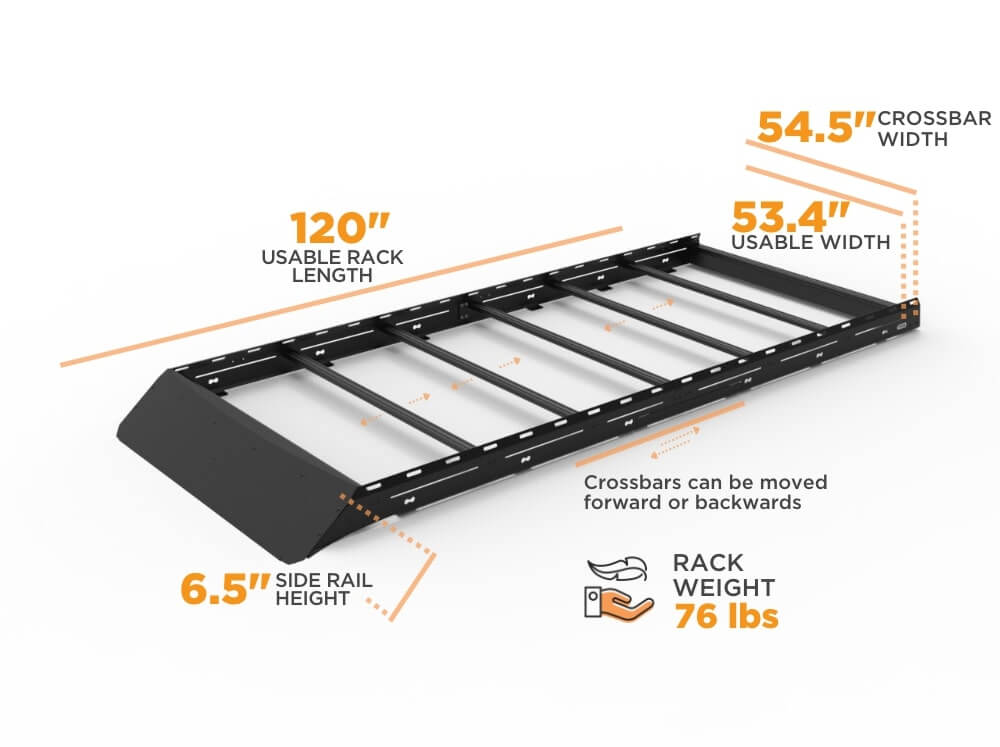 Sprinter Van Standard Roof Rack | MWB High Roof