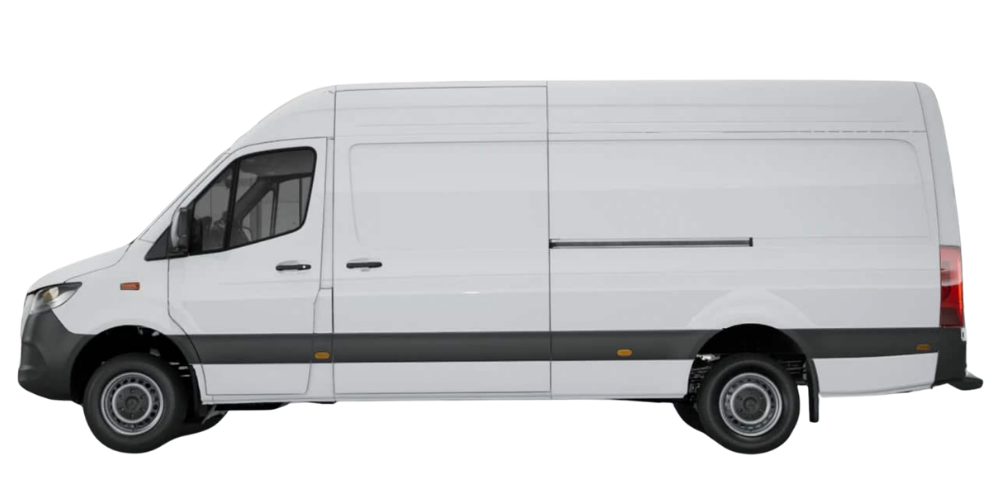 2025 Mercedes-Benz Sprinter 419 LWB AWD Van in Arctic White