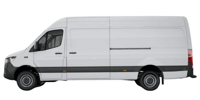2025 Mercedes-Benz Sprinter 419 LWB AWD Van – Arctic White