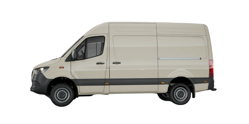 2026 Mercedes-Benz Sprinter 419 MWB AWD Crew Cab Van in Pebble Grey