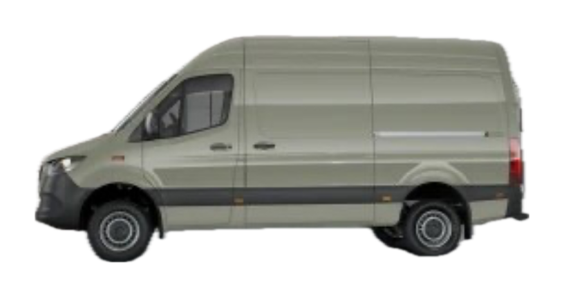 2026 Mercedes-Benz Sprinter 419 MWB AWD Crew Cab Van in Stone Grey
