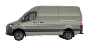 2025 Mercedes-Benz Sprinter 419 MWB AWD Van – Stone Grey