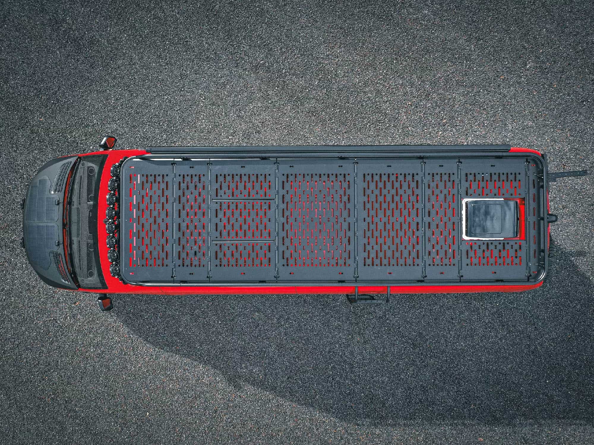 Safari rack top deck