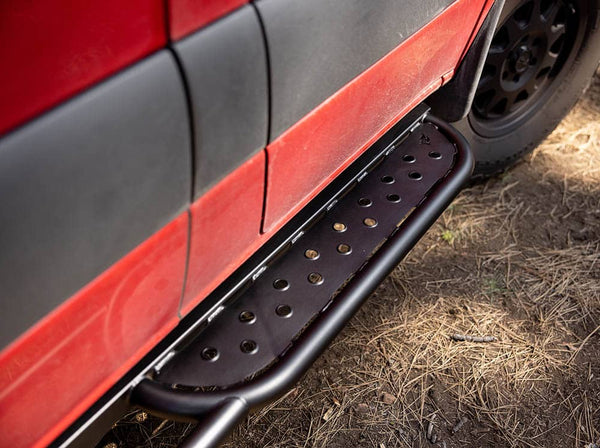 Side step driver detail
