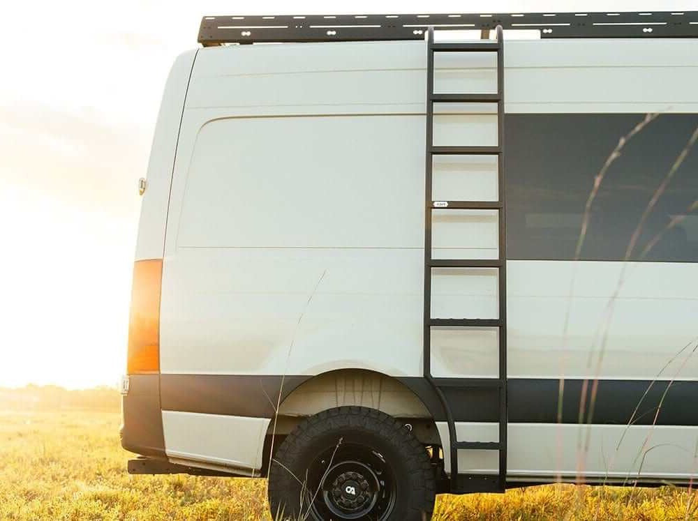 Sprinter Van Side Ladder | Wheel Wrap