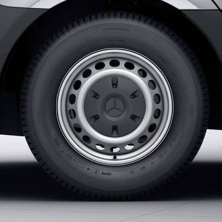 Mercedes-Benz Sprinter factory steel wheel — 6.5J x 16 (319/419)