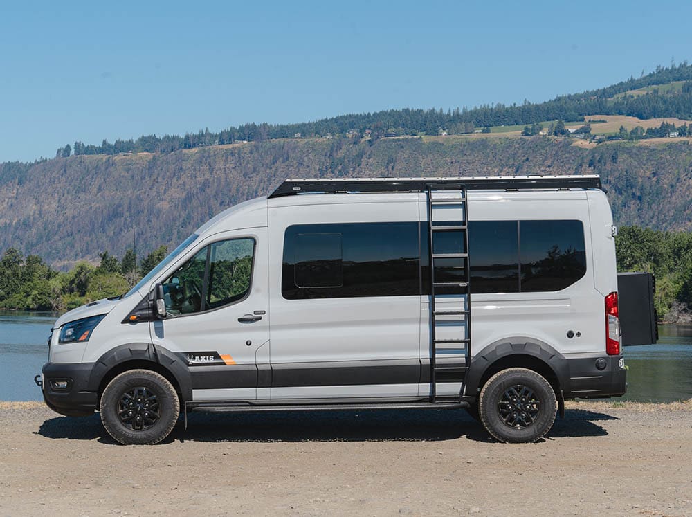 Transit Side Ladder | Mid Roof