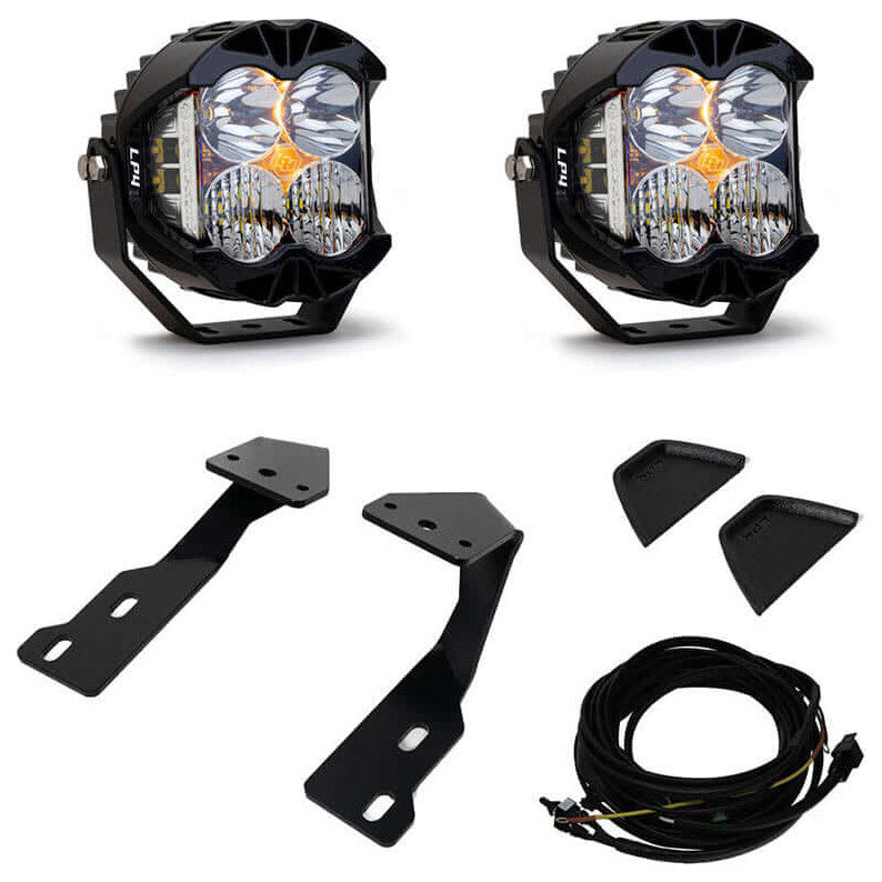 Baja Designs LP4 Pro LED Light Pods w/A-Pillar Kit