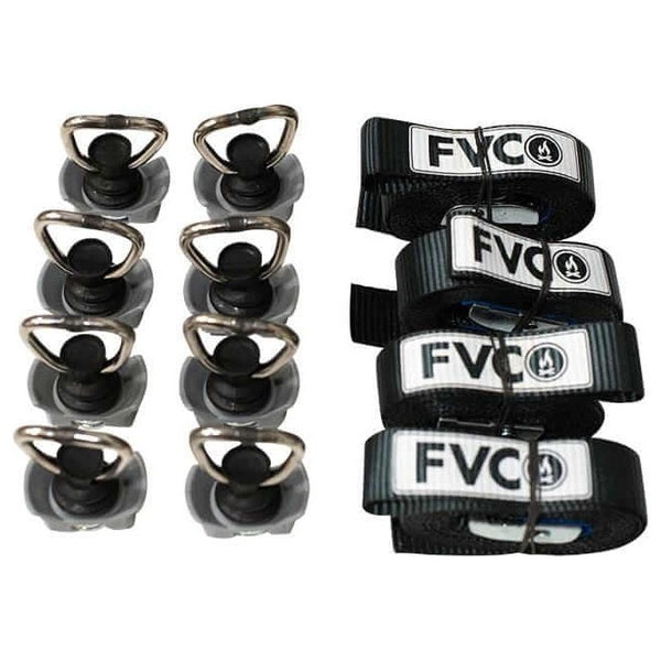 FVC Adventure Van 25mm Cam Straps with L-Track Loops