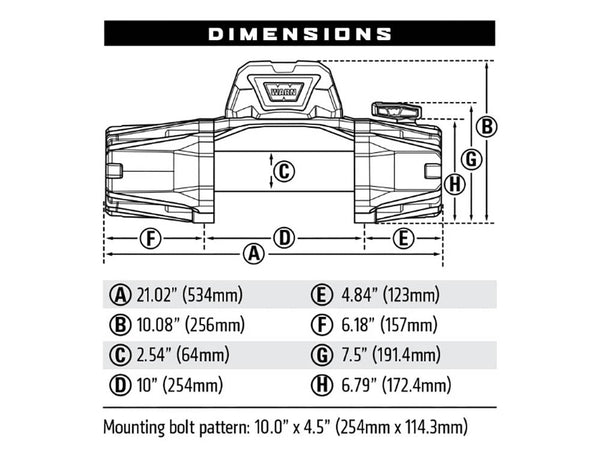 Warn VR EVO 12-S Winch