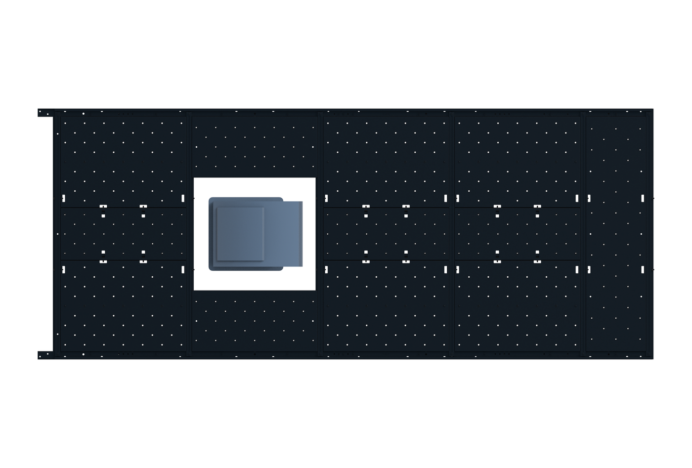 Slim Platform Rack Ext - Front Centre Fan (RS3)