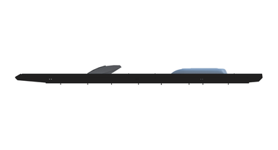 Slim Platform Rack Ext - Rear MB Air Con / Front Offset Fan (RS3)