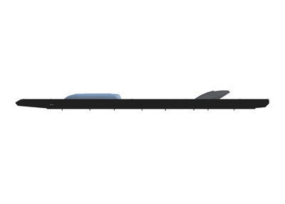 Slim Platform Rack Ext - Front MB Air Con / Rear Centre Fan (RS3)