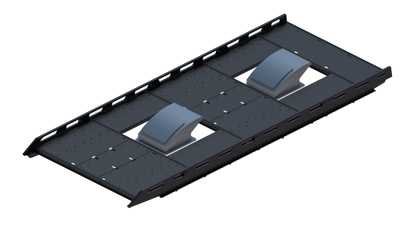 Cargo Platform Rack Ext - Front Centre Fan / Rear Centre Fan (RS3)
