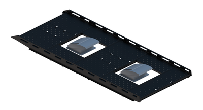 Cargo Platform Rack Ext - Front Centre Fan / Rear Centre Fan (RS3)
