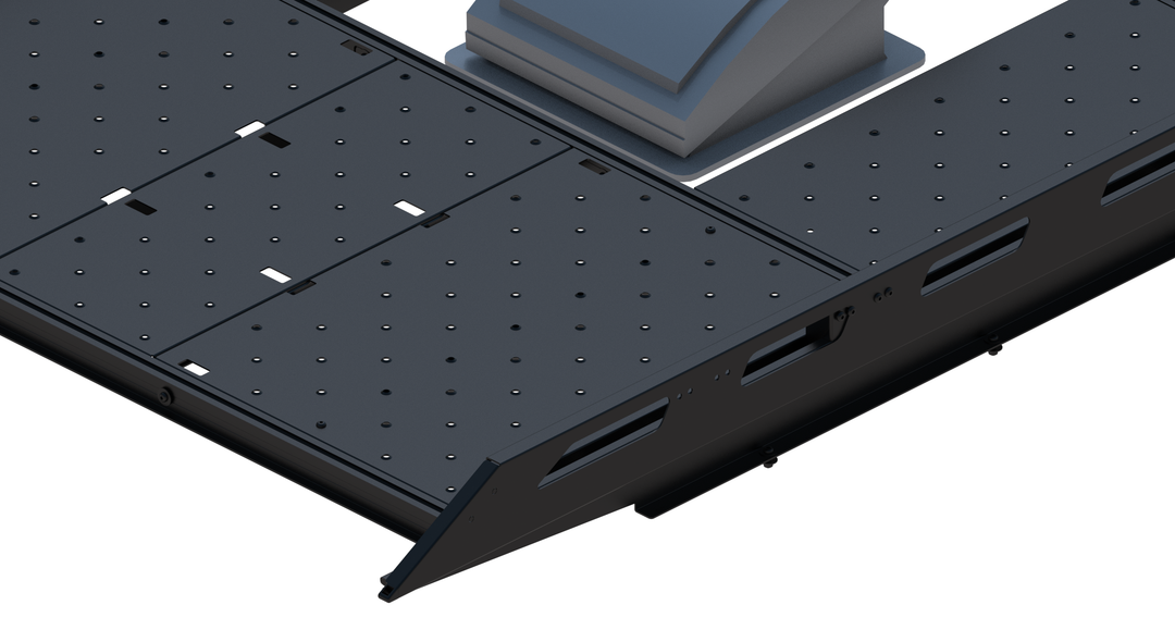 Cargo Platform Rack Ext - Front Centre Fan / Rear Offset Fan (RS3)