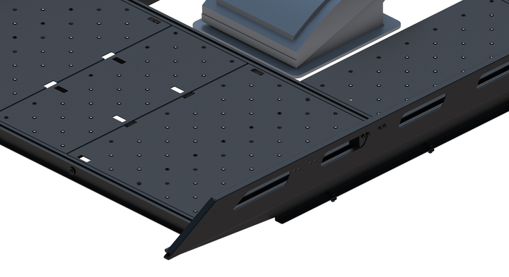 Cargo Platform Rack Ext - Front Centre Fan / Rear Offset Fan (RS3)