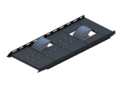 Cargo Platform Rack Ext - Front Offet Fan / Rear Centre Fan (RS3)
