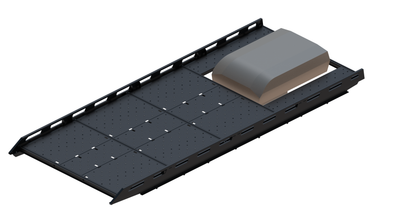 Cargo Platform Rack Ext - Rear Aftermarket Air Con (RS3)