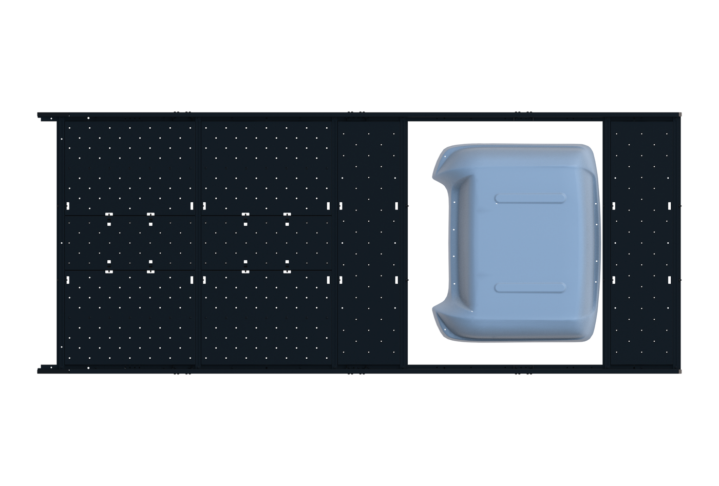 Cargo Platform Rack Ext - Rear MB Air Con (RS3)