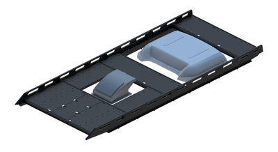 Cargo Platform Rack Ext - Rear MB Air Con / Front Centre Fan (RS3)