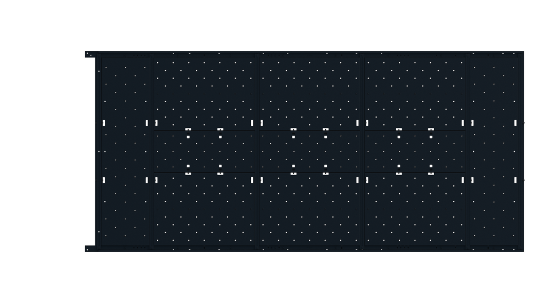 Slim Platform Rack - All Panels (3480 x 1580mm)