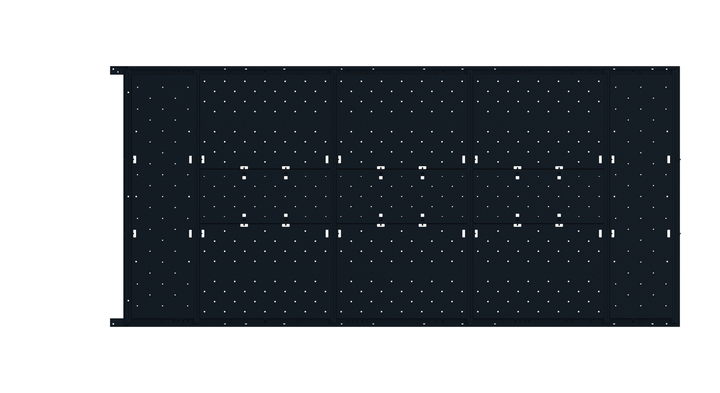 Slim Platform Rack - All Panels (3480 x 1580mm)