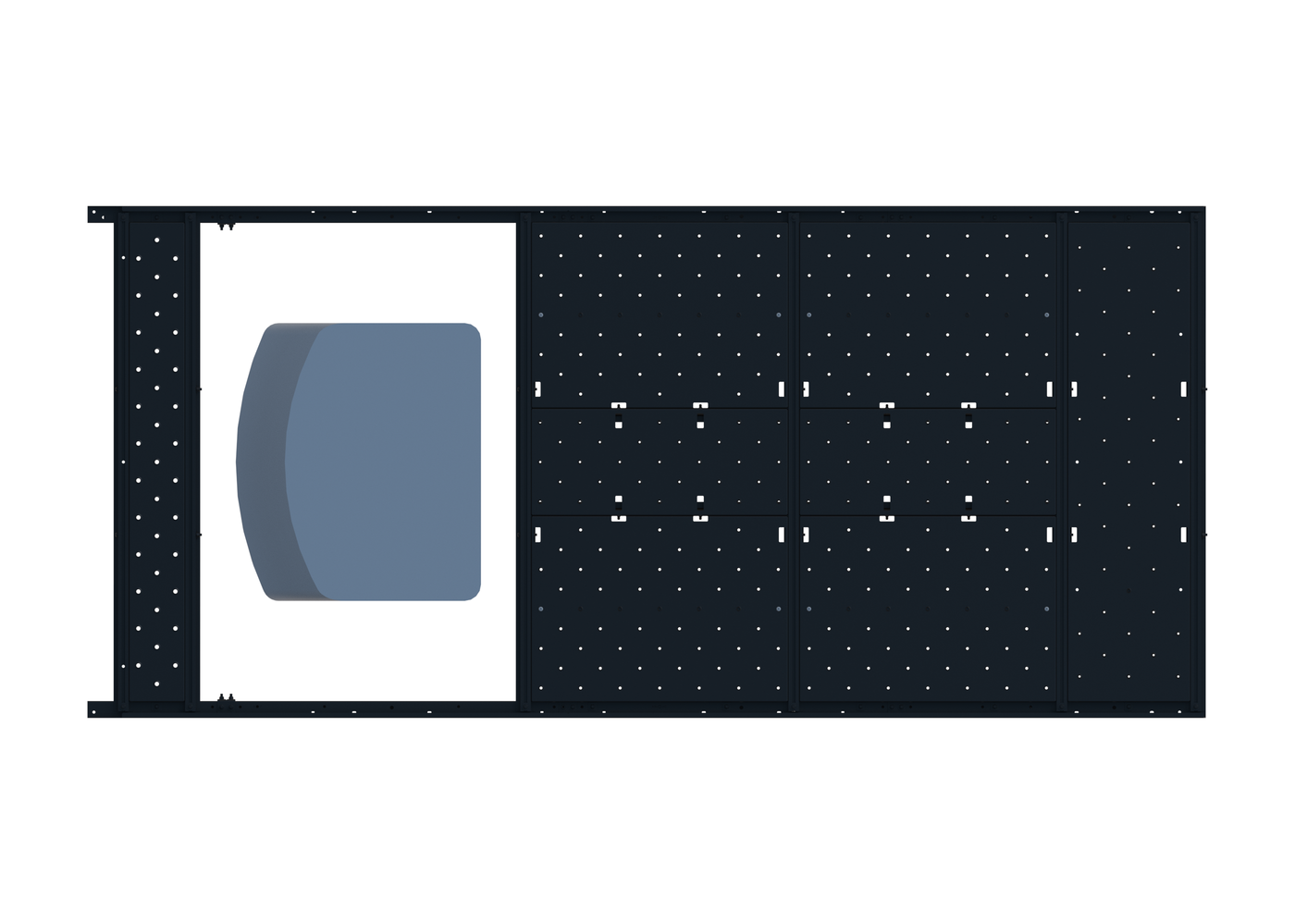 Slim Platform Rack - Ambo Air Con (RS3) 3480L x 1580W mm