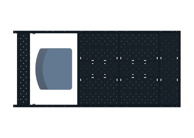 Slim Platform Rack - Ambo Air Con (RS3) 3480L x 1580W mm