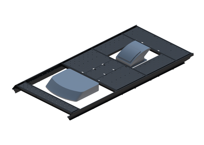 Slim Platform Rack - Ambo Air Con / Rear Centre Fan (RS3)