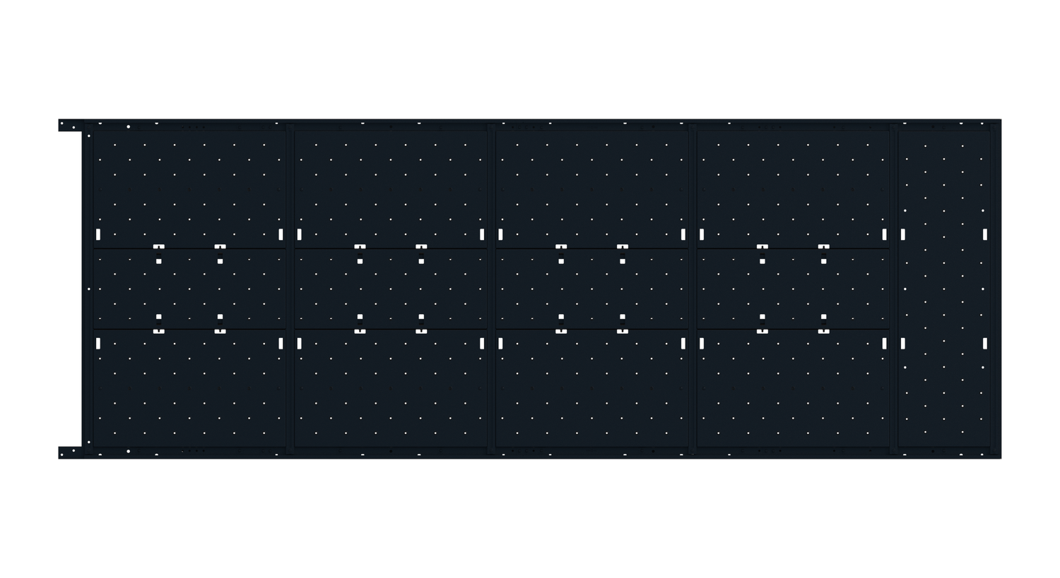 Slim Platform Rack Ext- Full Panels (RS4)