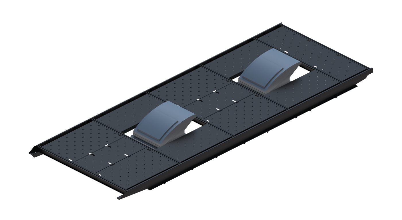 Slim Platform Rack Ext- Front Centre Fan / Rear Centre Fan (RS4)