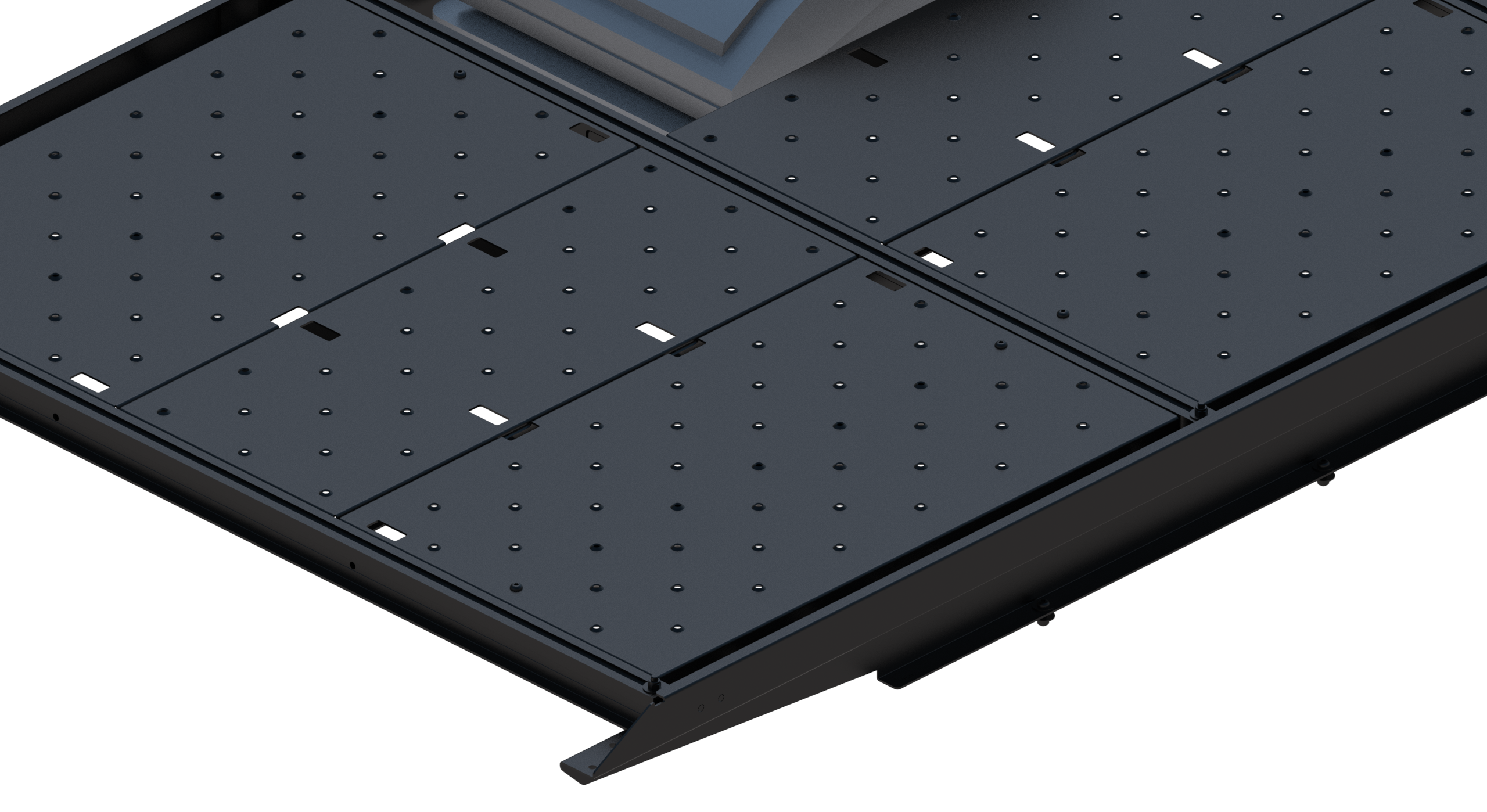 Slim Platform Rack Ext- Front Offset Fan / Rear Offset Fan (RS4)