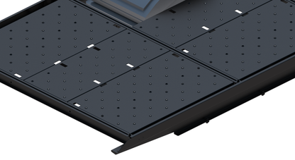 Slim Platform Rack Ext- Front Offset Fan / Rear Offset Fan (RS4)