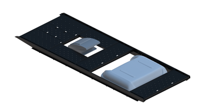 Slim Platform Rack Ext- Rear MB Air Con / Front Centre Fan (RS4)