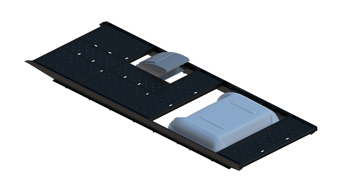 Slim Platform Rack Ext- Rear MB Air Con / Front Offset Fan (RS4)