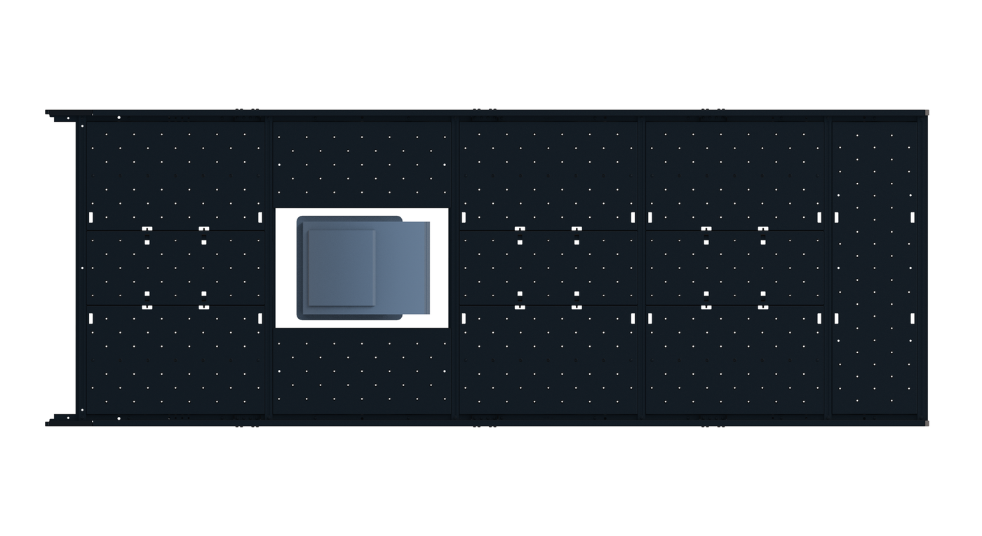 Cargo Platform Rack Ext - Front Centre Fan (RS4)