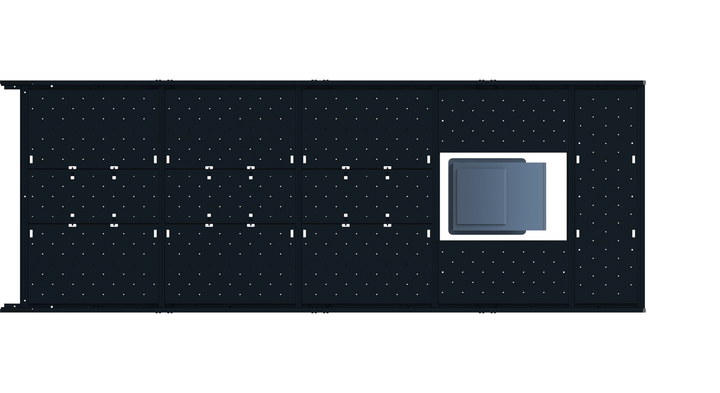 Cargo Platform Rack Ext - Rear Centre Fan (RS4)