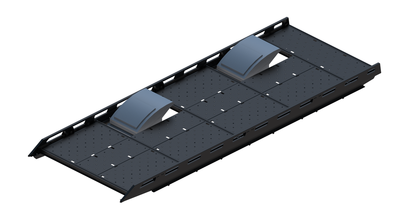 Cargo Platform Rack Ext - Front Offset Fan / Rear Offset Fan (RS4)