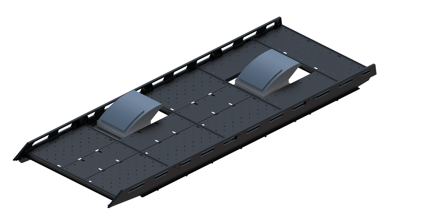 Cargo Platform Rack Ext - Front Offet Fan / Rear Centre Fan (RS4)