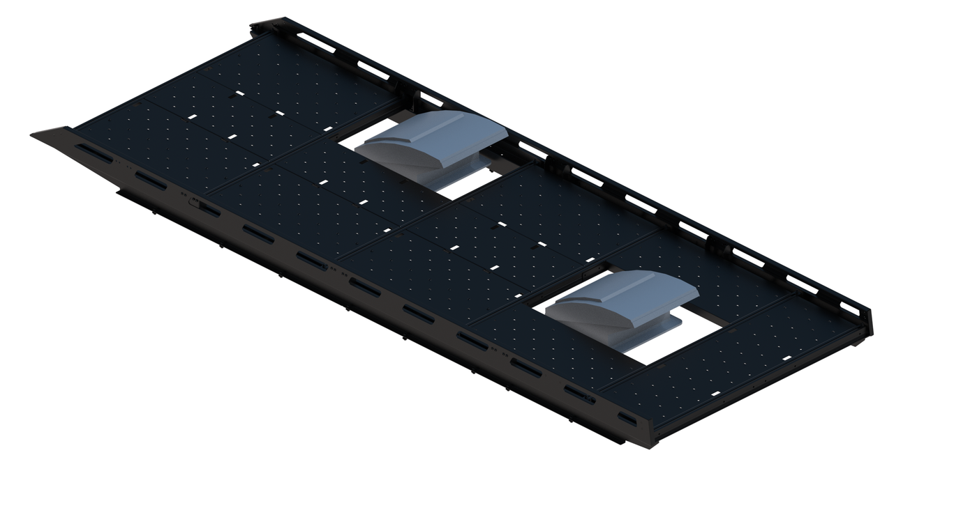 Cargo Platform Rack Ext - Front Offet Fan / Rear Centre Fan (RS4)