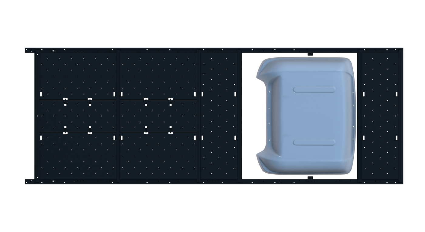 Cargo Platform Rack Ext - Rear MB Air Con (RS4)